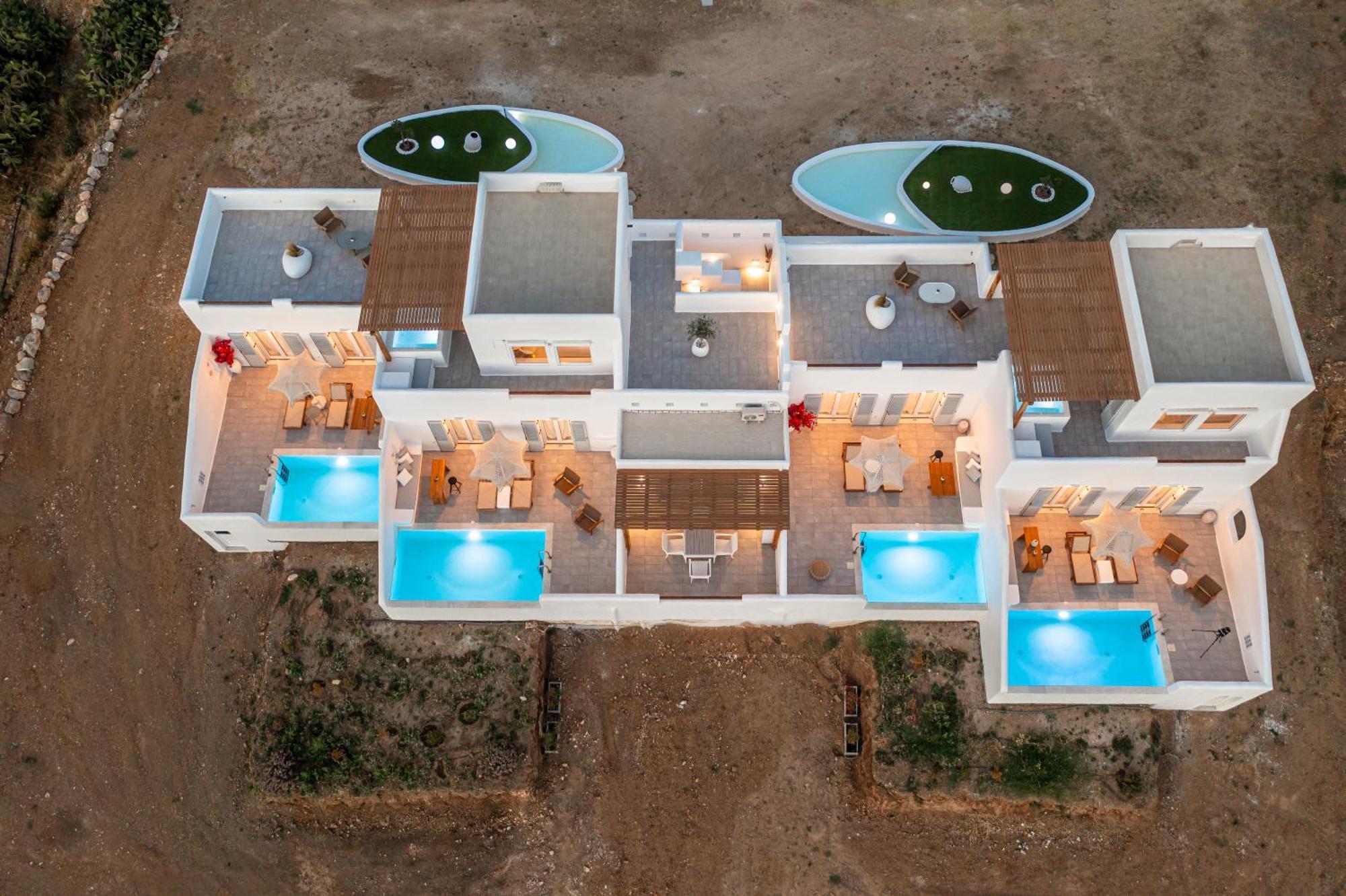 Ariadne'S Crown Luxury Suites With Private Pool Vívlos Exterior foto