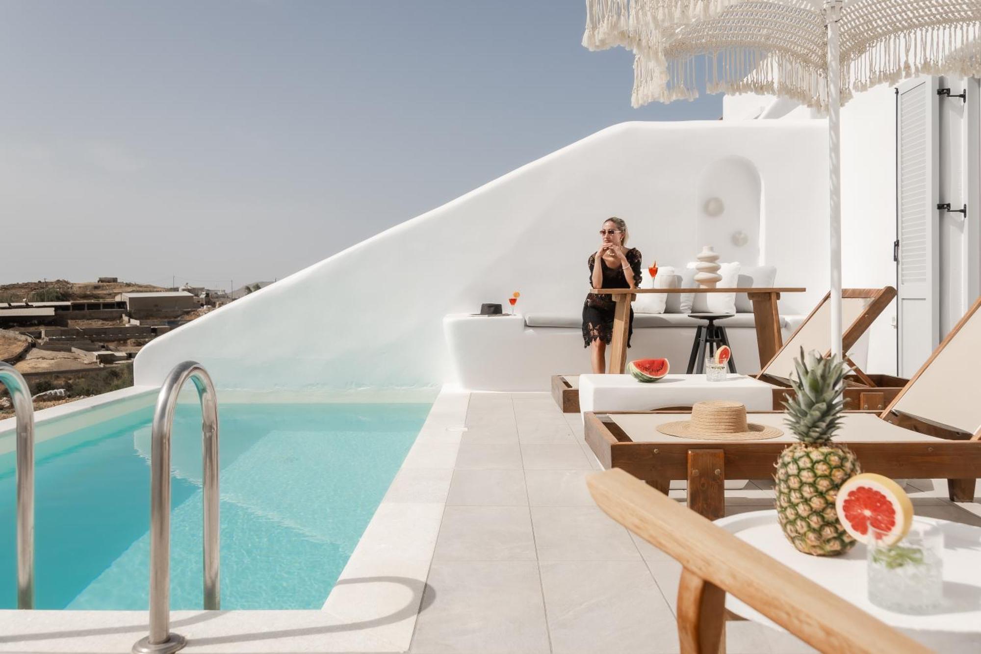 Ariadne'S Crown Luxury Suites With Private Pool Vívlos Exterior foto